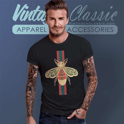 gucci bumblebee shirt|Gucci bee t shirt men's.